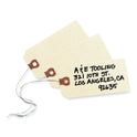 Avery Double Wired Shipping Tags, 11.5 pt Stock, 6.25 x 3.13, Manila, 1,000/Box (12608)