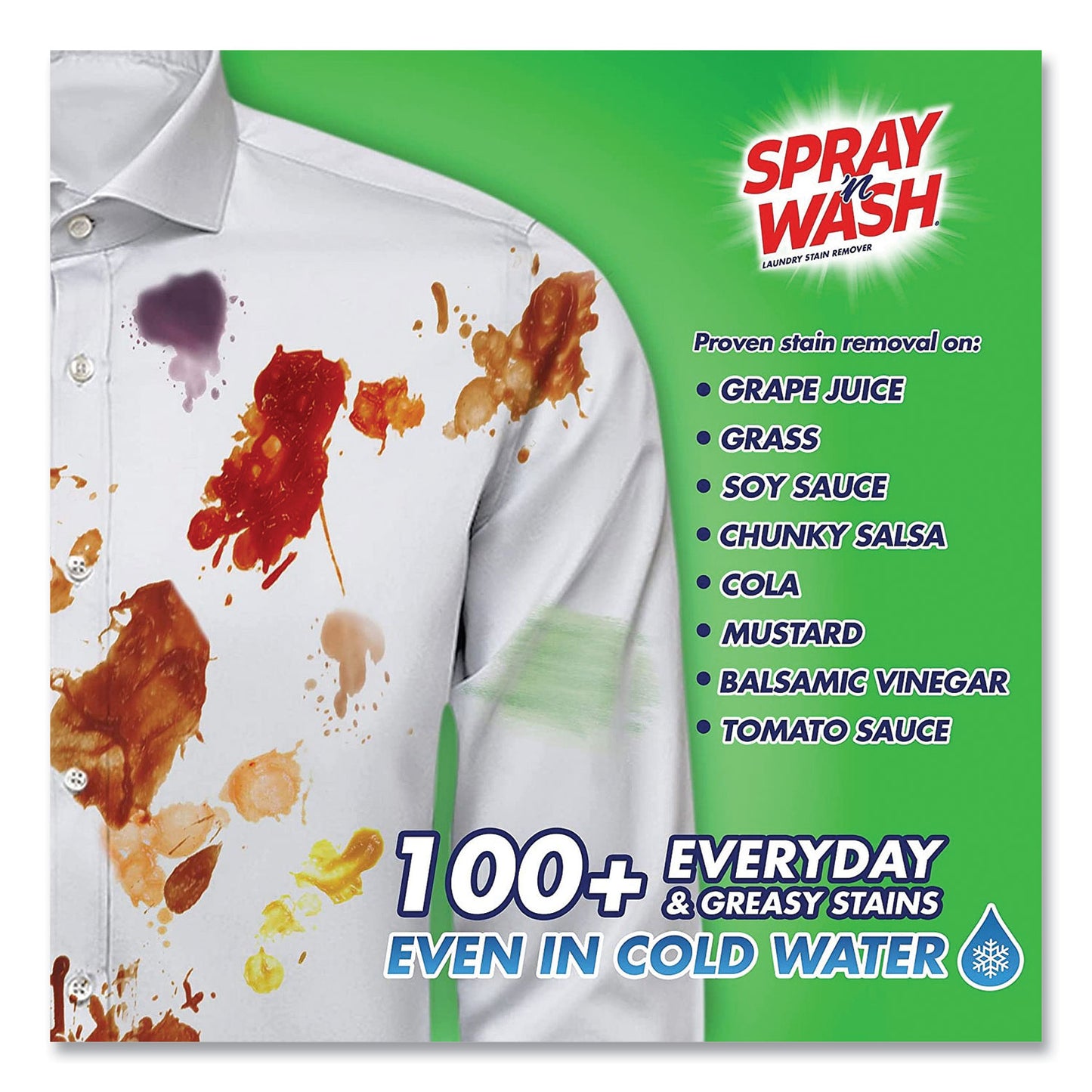 SPRAY n WASH Stain Remover, 22 oz Spray Bottle (00230EA)