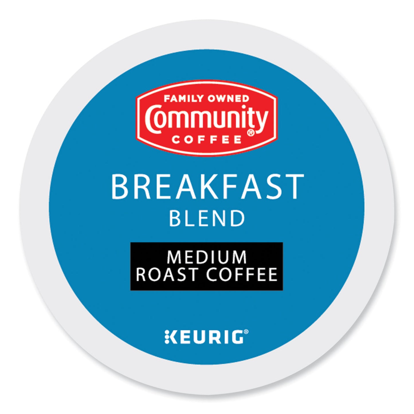 Community Coffee Breakfast Blend K-Cup, 24/Box (6406CC)