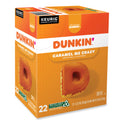 Dunkin Donuts K-Cup Pods, Caramel Me Crazy, 22/Box (1277)