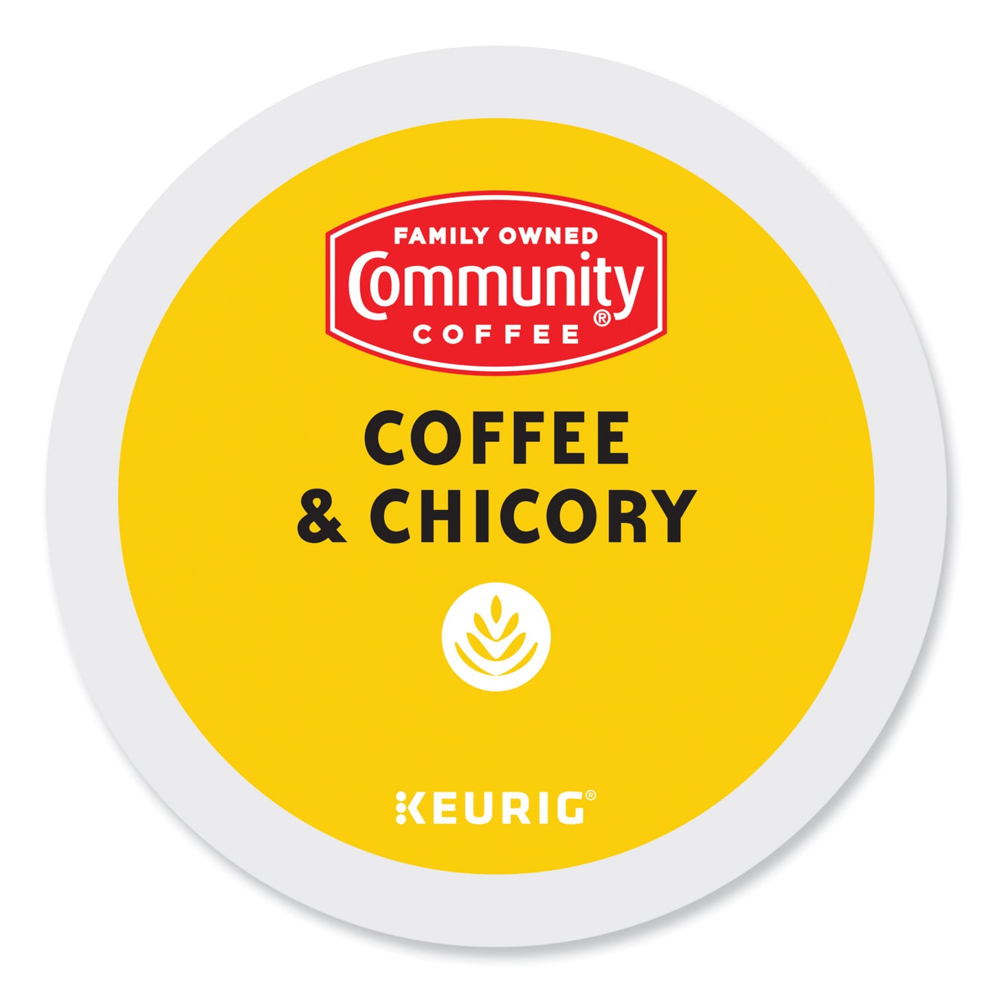 Community Coffee Coffee and Chicory K-Cup, 24/Box (6414CC)