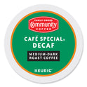 Community Coffee Cafe Special Decaf K-Cup, 24/Box (6408CC)