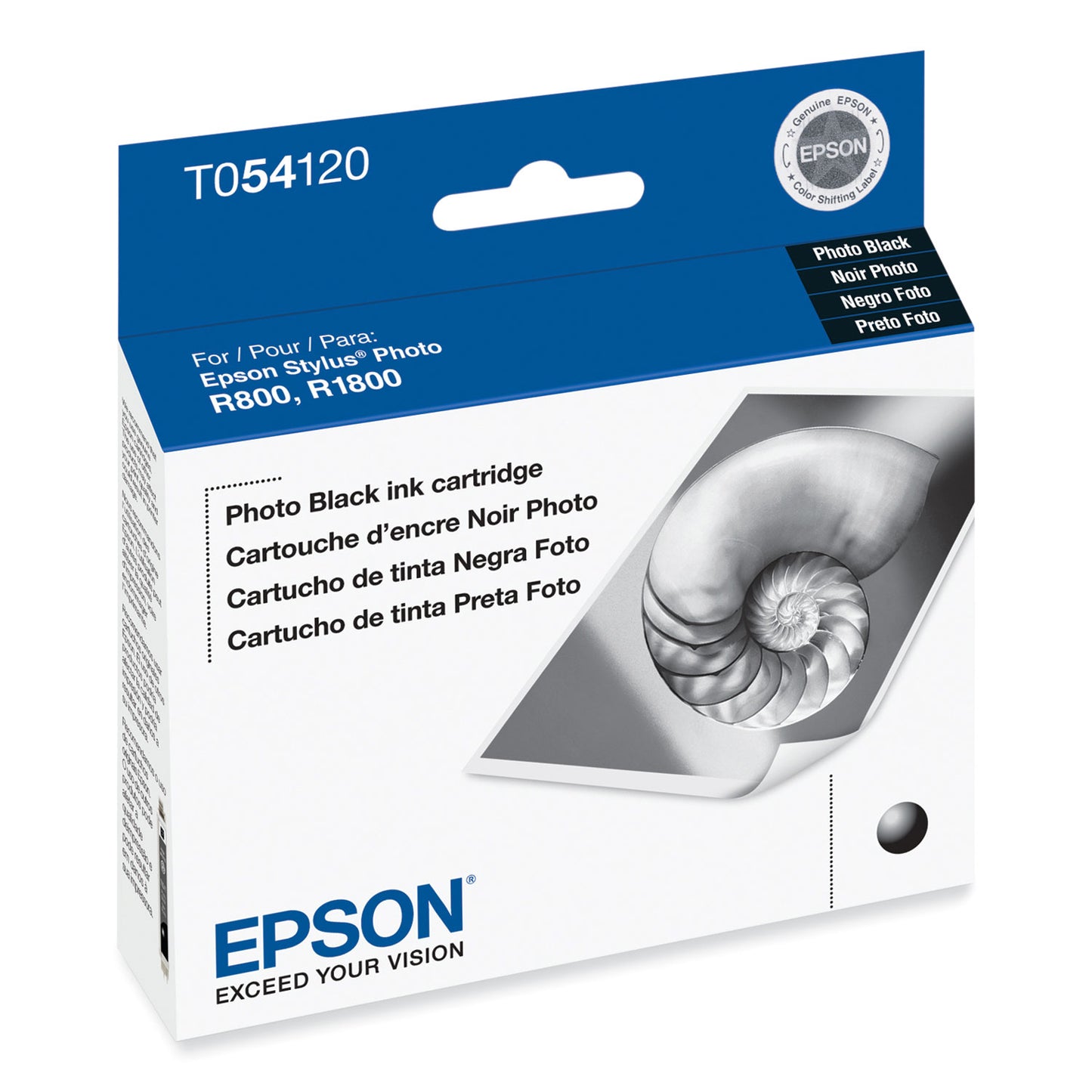Epson T054120 (54) Ink, 400 Page-Yield, Photo Black