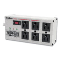 Tripp Lite Isobar Surge Protector, 6 AC Outlets, 6 ft Cord, 3,330 J, Light Gray (ISOBAR6ULTRA)