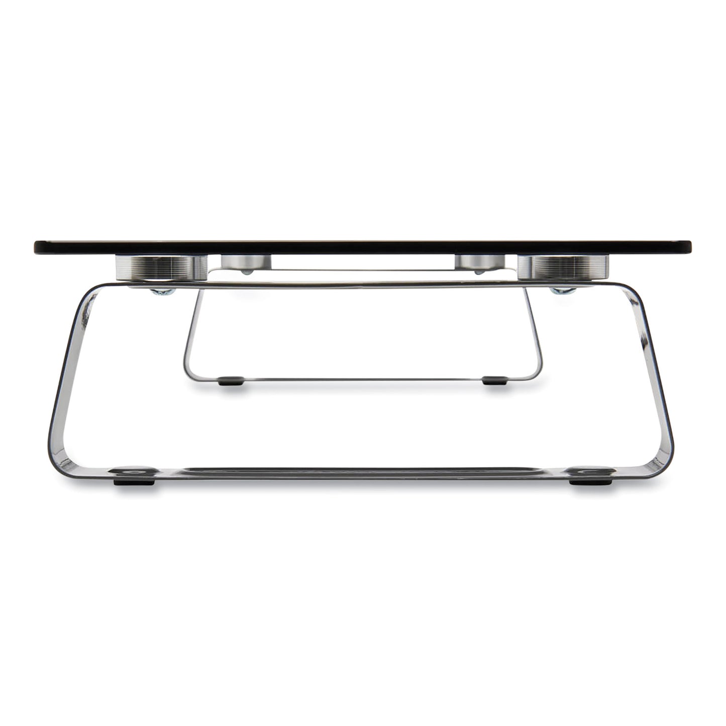 Tripp Lite Universal Glass-Top Monitor Riser, 22" x 8" x 3", Clear, Supports 3.9 lbs (MR2208G)