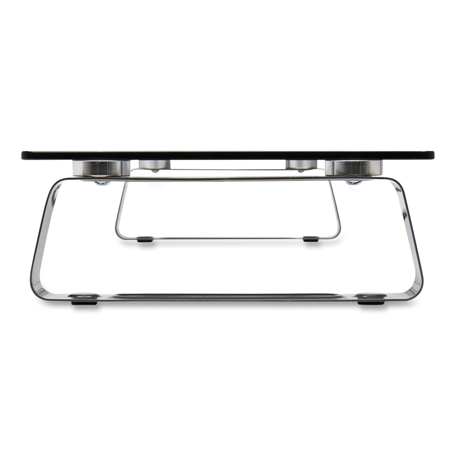 Tripp Lite Universal Glass-Top Monitor Riser, 22" x 8" x 3", Clear, Supports 3.9 lbs (MR2208G)