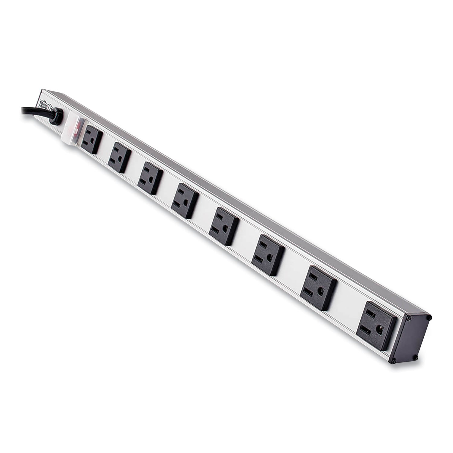 Tripp Lite Vertical Power Strip, 8 Outlets, 15 ft Cord, Silver (PS2408)