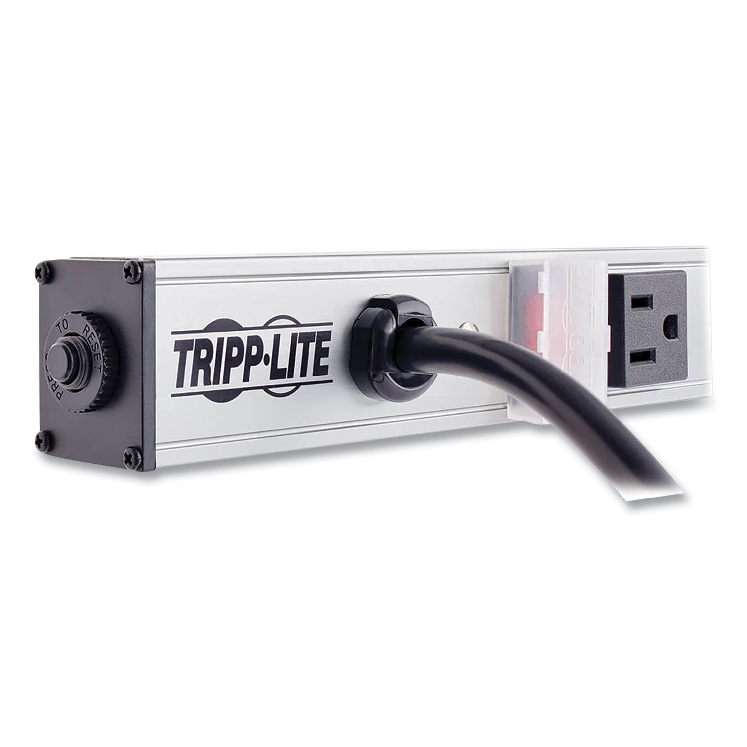 Tripp Lite Vertical Power Strip, 8 Outlets, 15 ft Cord, Silver (PS2408)