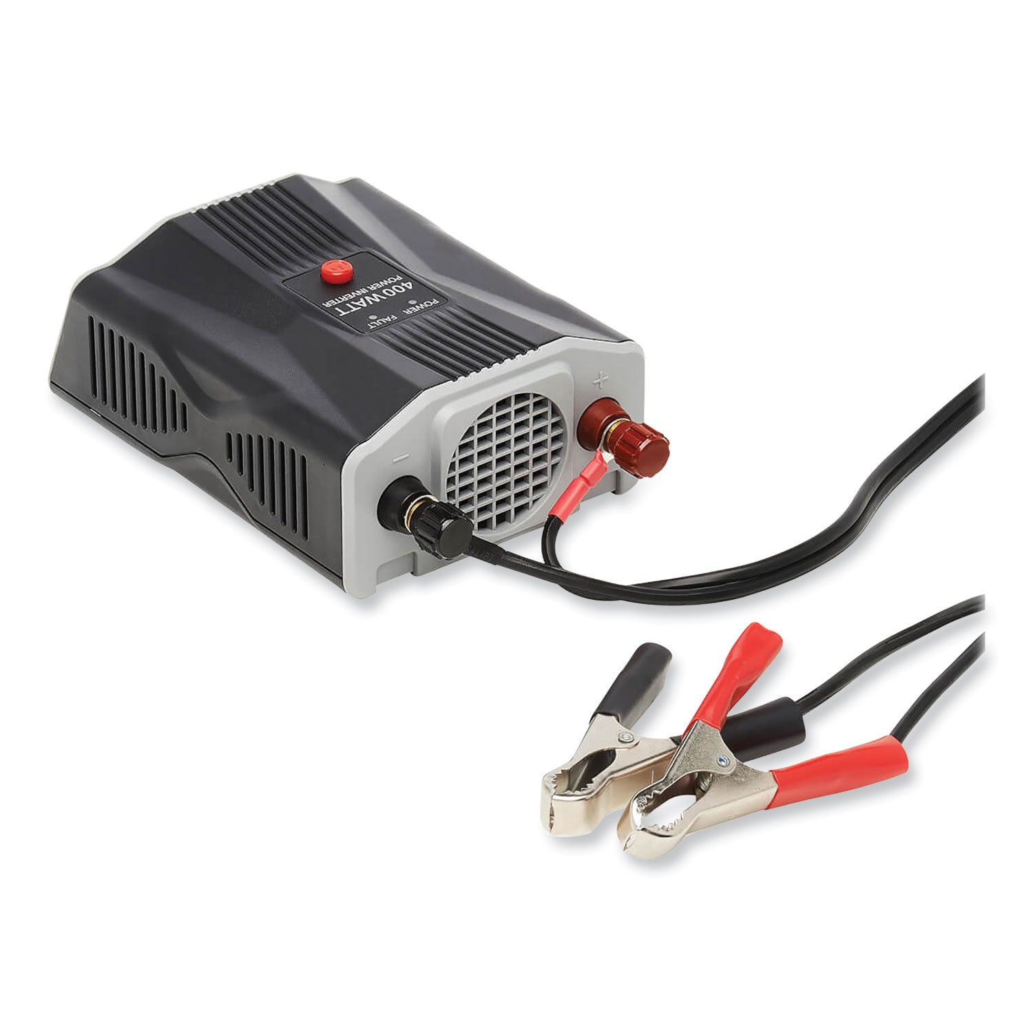 Tripp Lite PowerVerter Ultra-Compact Car Inverter, 400 W, Two AC Outlets/Two USB Ports, 3.1 A (PV400USB)