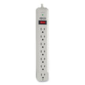 Tripp Lite Protect It! Surge Protector, 7 AC Outlets, 6 ft Cord, 1,080 J, Light Gray (STRIKER)