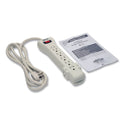 Tripp Lite Protect It! Surge Protector, 7 AC Outlets, 7 ft Cord, 2,160 J, Light Gray (SUPER7)