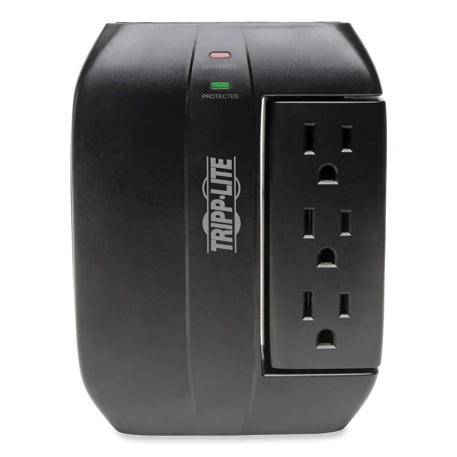 Tripp Lite Protect It! Surge Protector, 6 AC Outlets, 1,500 J, Black (SWIVEL6)