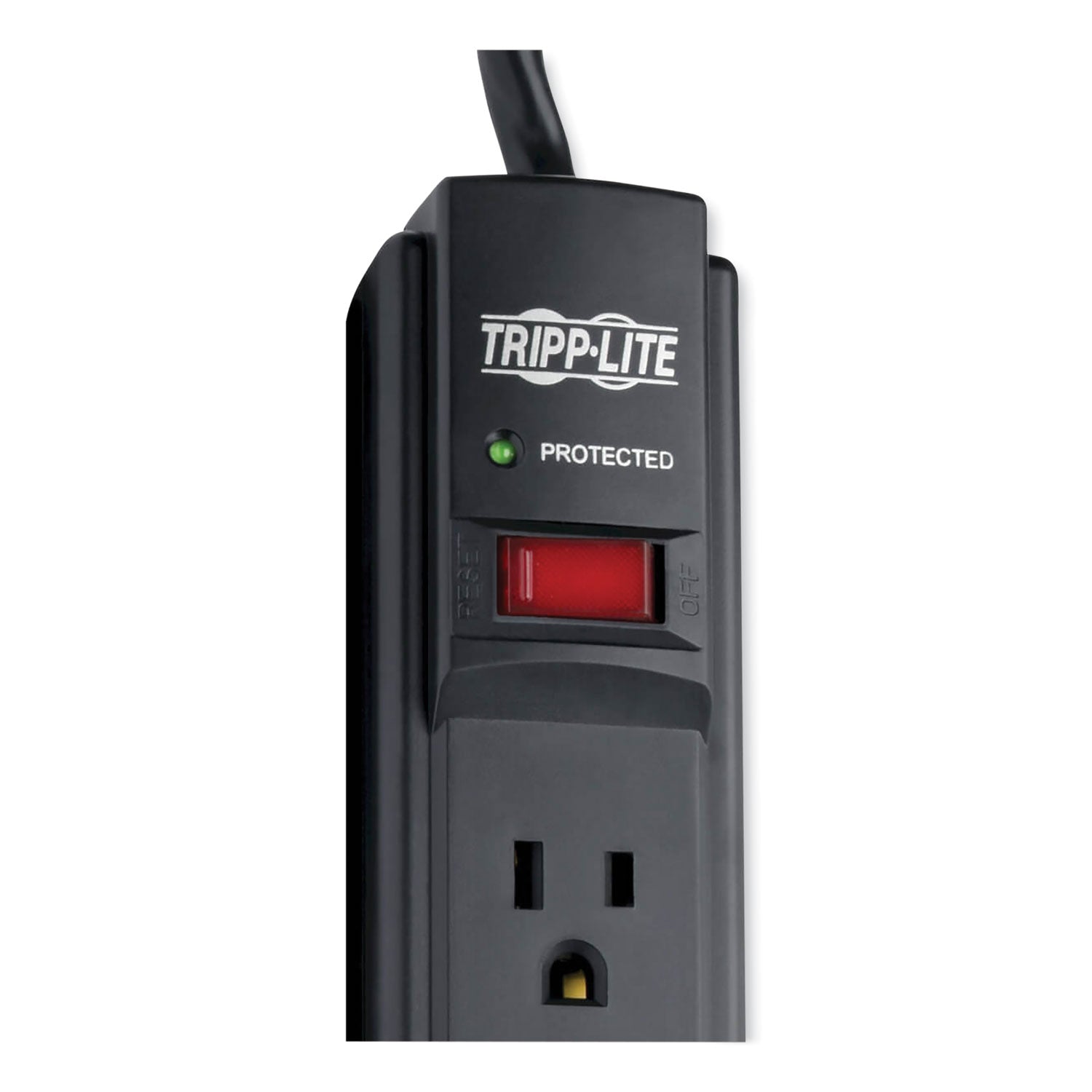 Tripp Lite Protect It! Surge Protector, 6 AC Outlets, 6 ft Cord, 790 J, Black (TLP606B)