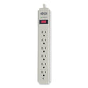 Tripp Lite Protect It! Surge Protector, 6 AC Outlets, 15 ft Cord, 790 J, Light Gray (TLP615)