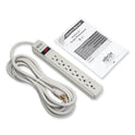 Tripp Lite Protect It! Surge Protector, 6 AC Outlets, 15 ft Cord, 790 J, Light Gray (TLP615)