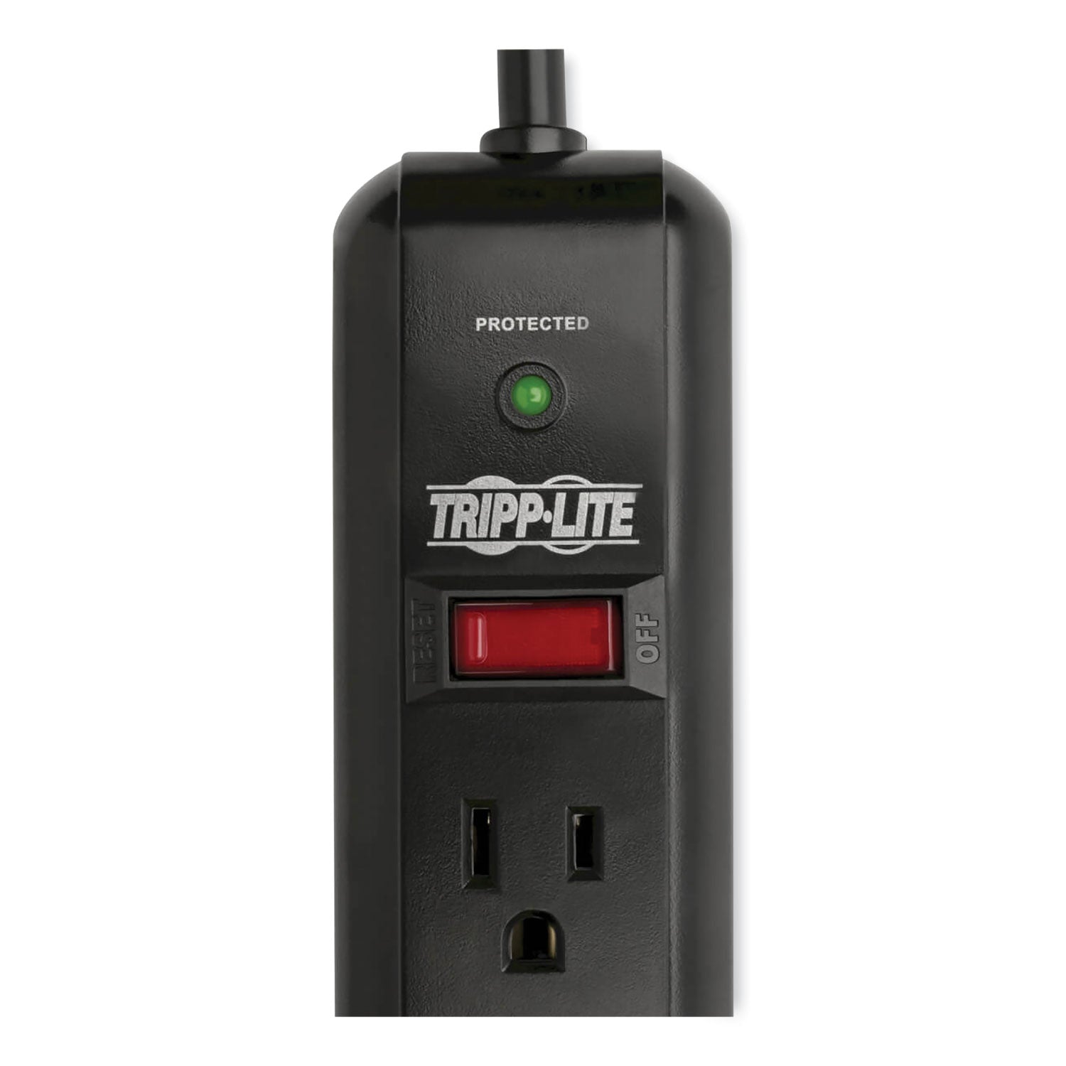 Tripp Lite Protect It! Surge Protector, 7 AC Outlets, 12 ft Cord, 1,080 J, Black (TLP712B)