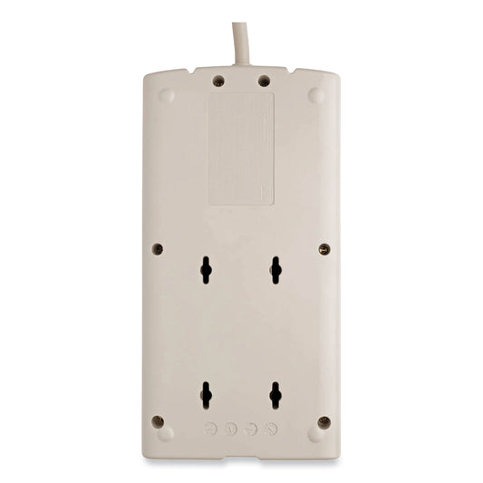 Tripp Lite Protect It! Surge Protector, 8 AC Outlets, 25 ft Cord, 1,440 J, Light Gray (TLP825)