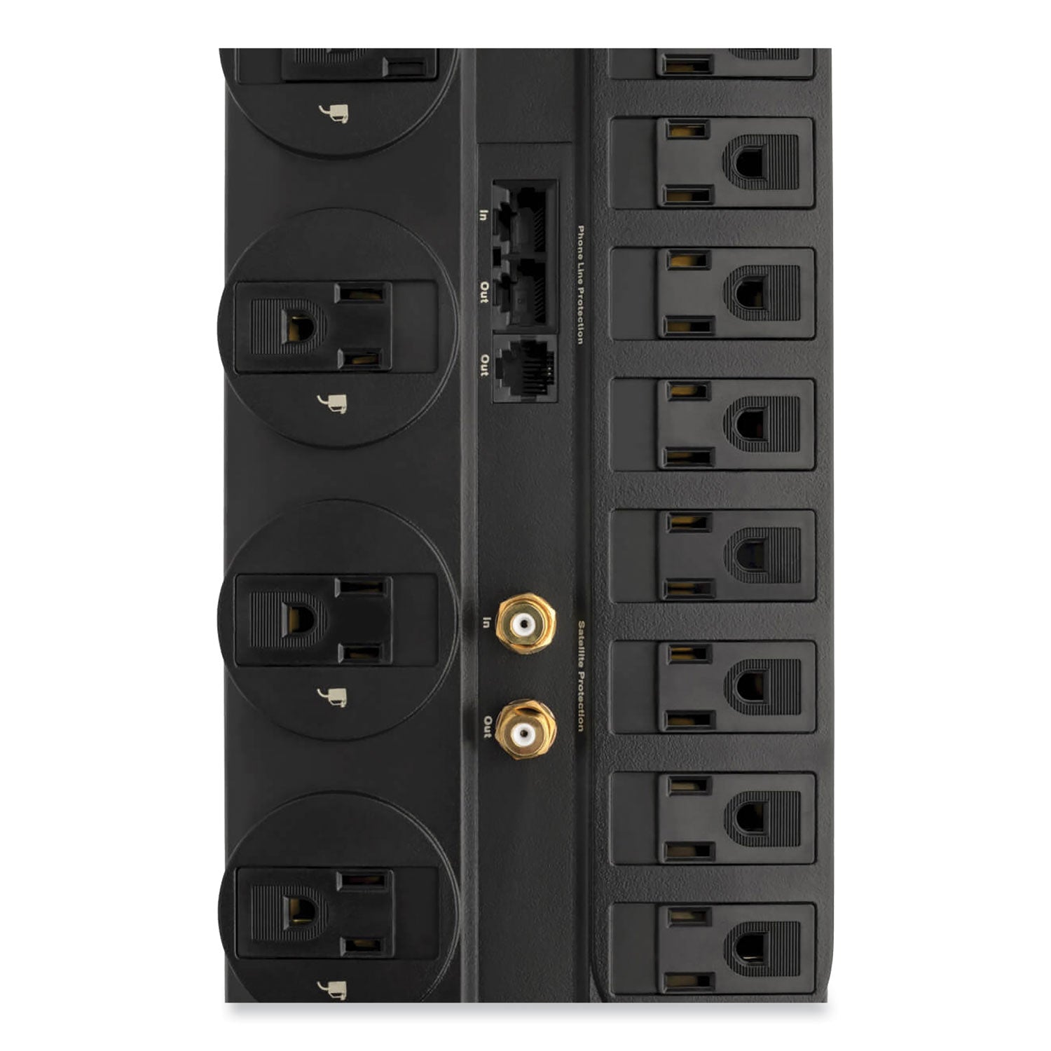 Tripp Lite Protect It! Surge Protector, 12 AC Outlets, 8 ft Cord, 2,880 J, Black (TLP1208SAT)