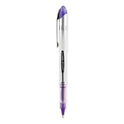 uni-ball VISION ELITE Hybrid Gel Pen, Stick, Bold 0.8 mm, Violet Ink, White/Violet/Clear Barrel (69025)