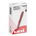 uni-ball Chroma Mechanical Pencil, 0.7 mm, HB (#2), Black Lead, Red Barrel, Dozen (70135)