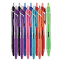 uni-ball Jetstream Elements Hybrid Gel Pen, Retractable, Medium 1 mm, Assorted Ink and Barrel Colors, 12/Pack (70171)