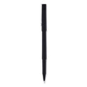 uni-ball Roller Ball Pen, Stick, Extra-Fine 0.5 mm, Black Ink, Black Barrel, 72/Pack (2013565)