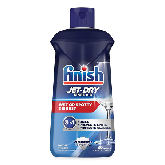 FINISH Jet-Dry Rinse Agent, 8.45 oz Bottle (75713)