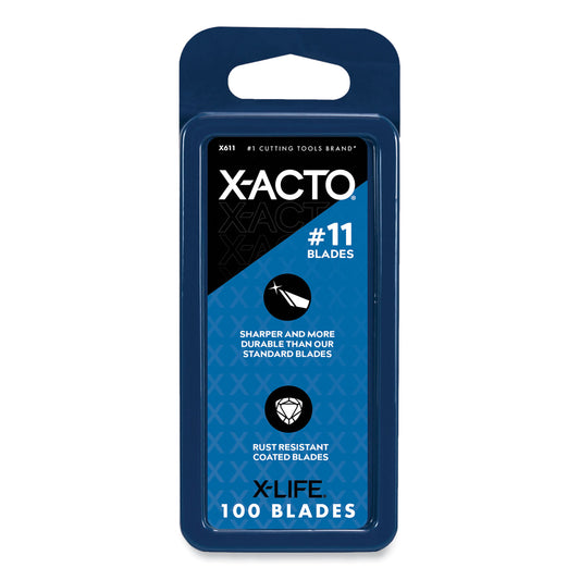 No. 11 Bulk Pack Blades for X-Acto Knives, 100/Box (X611)