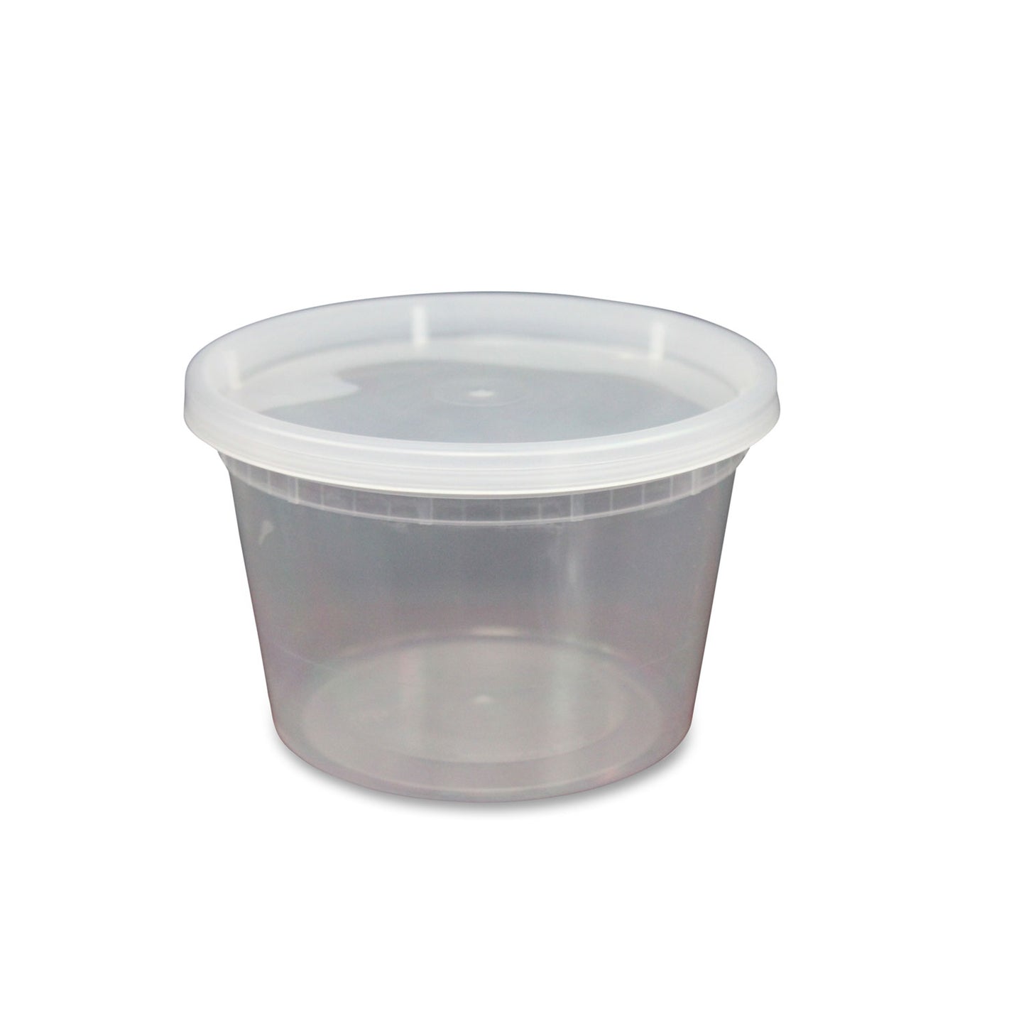 GEN Plastic Deli Containers with Lid, 16 oz, Clear, Plastic, 240/Carton (DELI16OZ)