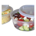 GEN Plastic Deli Container with Lid, 8 oz, Clear, Plastic, 240/Carton (DELI8OZ)