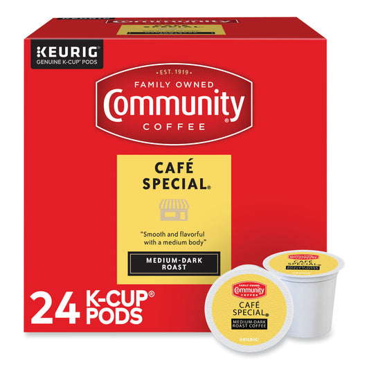 Community Coffee Cafe Special K-Cup, 24/Box (6405CC)