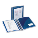 Avery Flexi-View Binder with Round Rings, 3 Rings, 1.5" Capacity, 11 x 8.5, Navy Blue (17638)