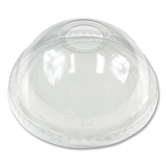 Boardwalk PET Cold Cup Dome Lids, Fits 9 oz to 10 oz PET Cups, Clear, 1,000/Carton (PET910DOME)