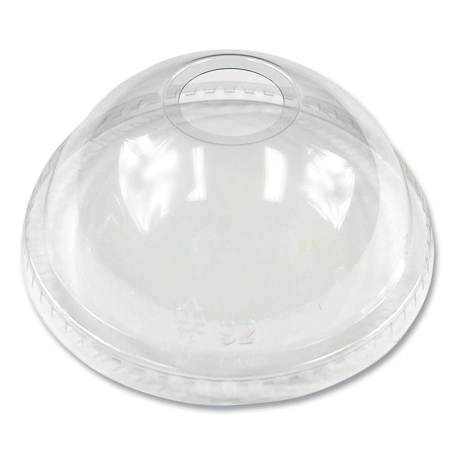 Boardwalk PET Cold Cup Dome Lids, Fits 9 oz Squat/12 oz PET Cups, Clear, 1,000/Carton (PET912DOME)