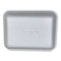 GEN Meat Trays, #3P, 8.7 x 6.6 x 1.1, White, 400/Carton (3PWH)