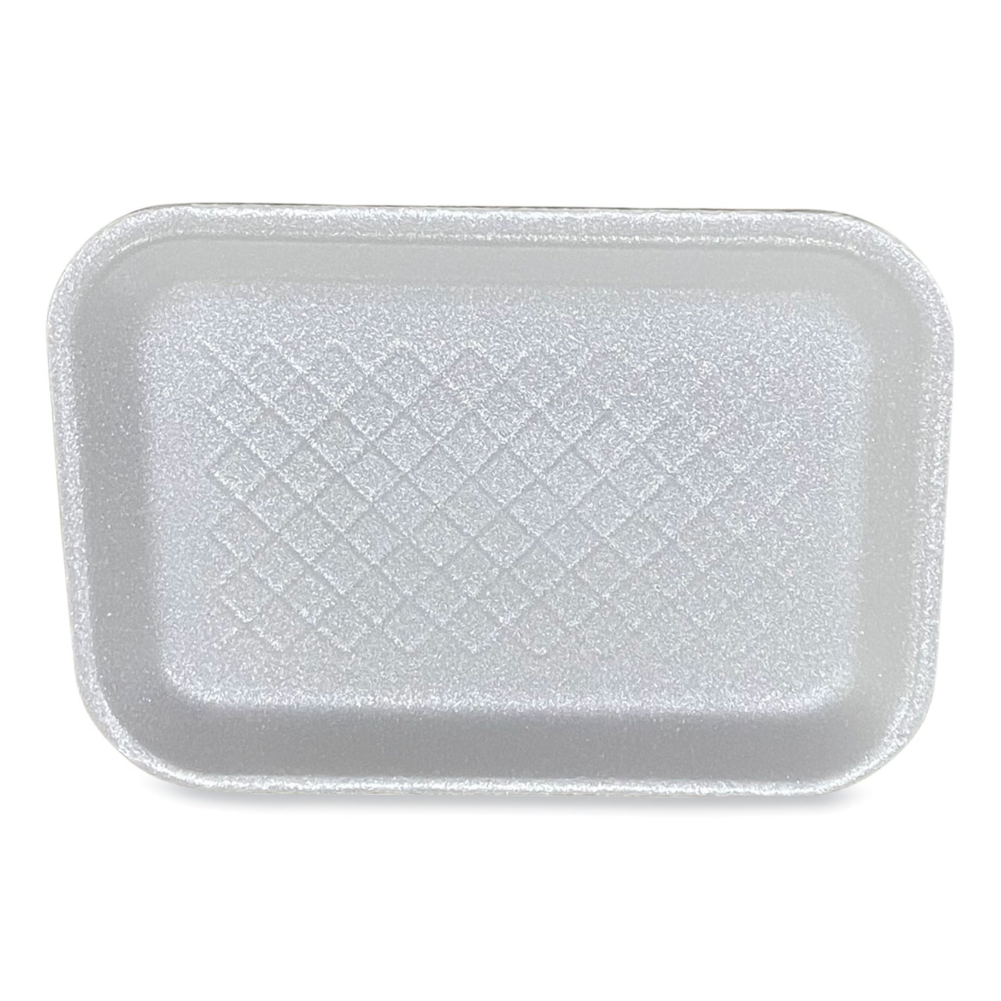 GEN Meat Trays, #2S, 8.5 x 6 x 0.7, White, 500/Carton (2SWH)