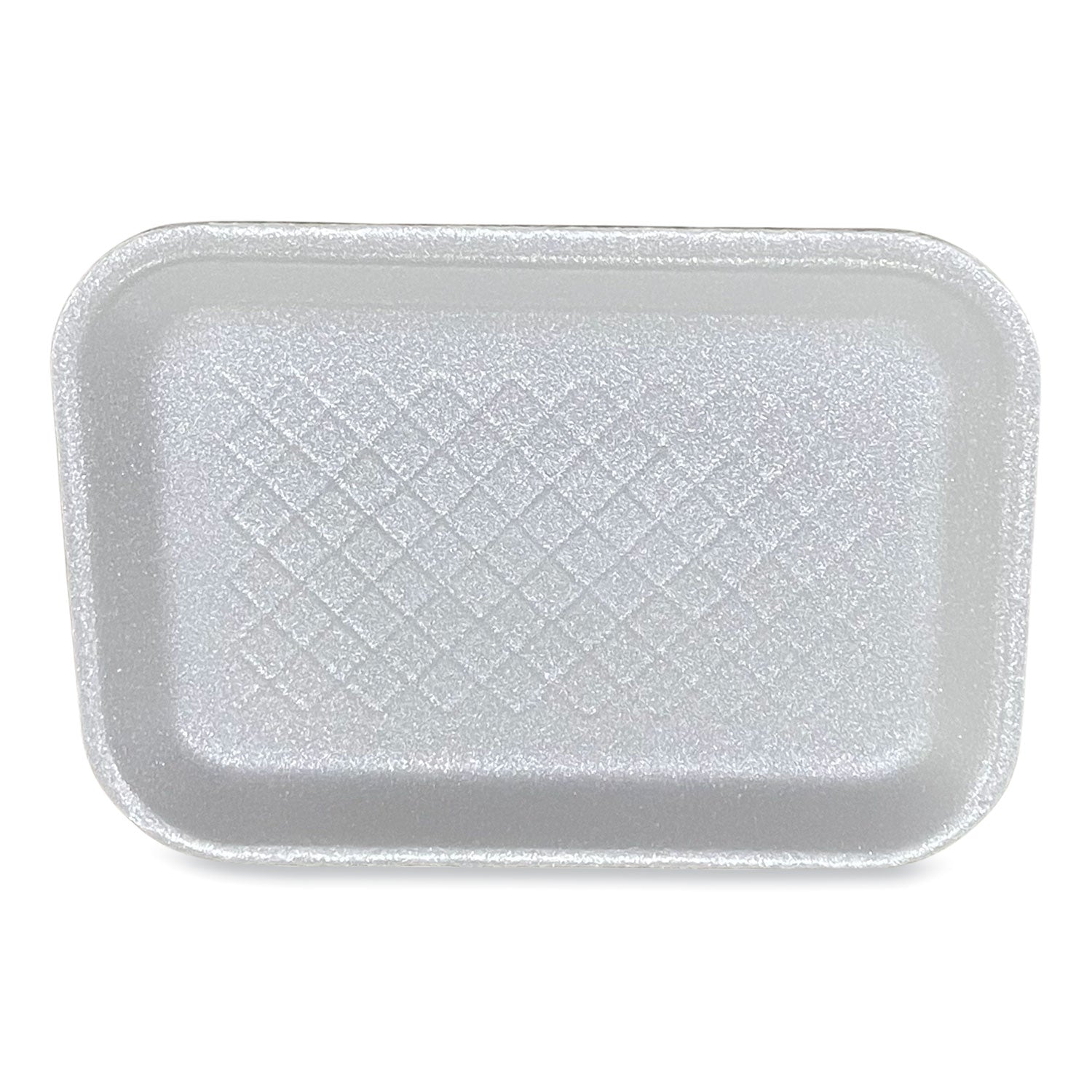 GEN Meat Trays, #2S, 8.5 x 6 x 0.7, White, 500/Carton (2SWH)