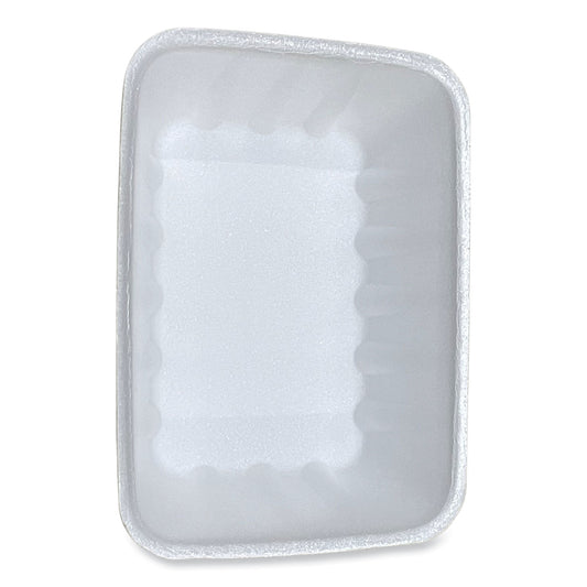 GEN Meat Trays, #42K, 8.75 x 6.32 x 2.25, White, 252/Carton (42WH)