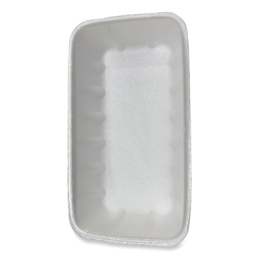 GEN Meat Trays, #10K, 10.75 x 5.95 x 1.87, White, 250/Carton (10KWH)