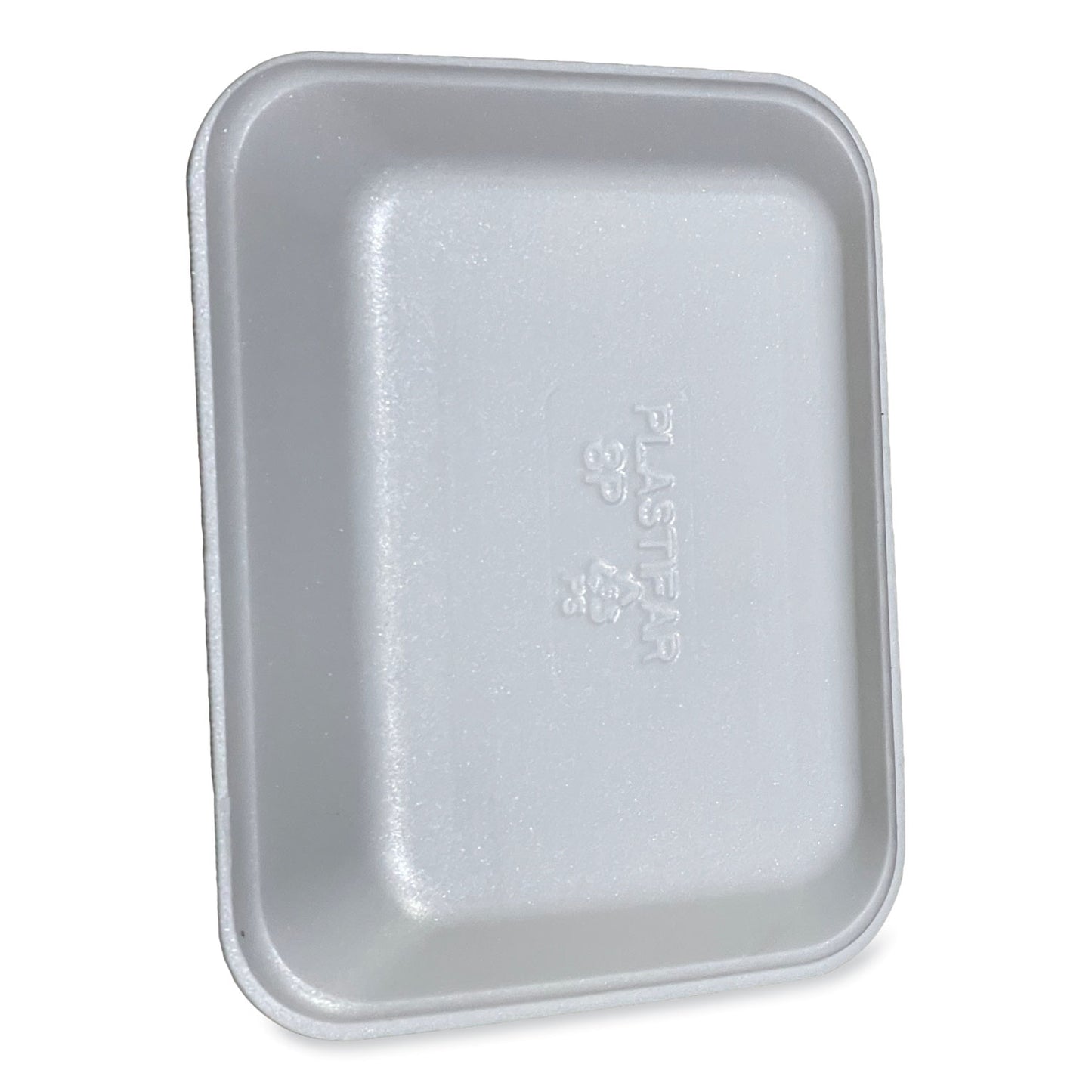 GEN Meat Trays, #8P, 10.8 x 8.82 x 1.5, White, 200/Carton (8PWH)