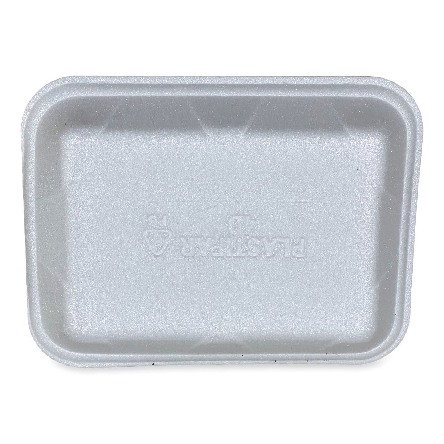 GEN Meat Trays, #4D, 9.47 x 7.12 x 1.32, White, 500/Carton (4DWH)