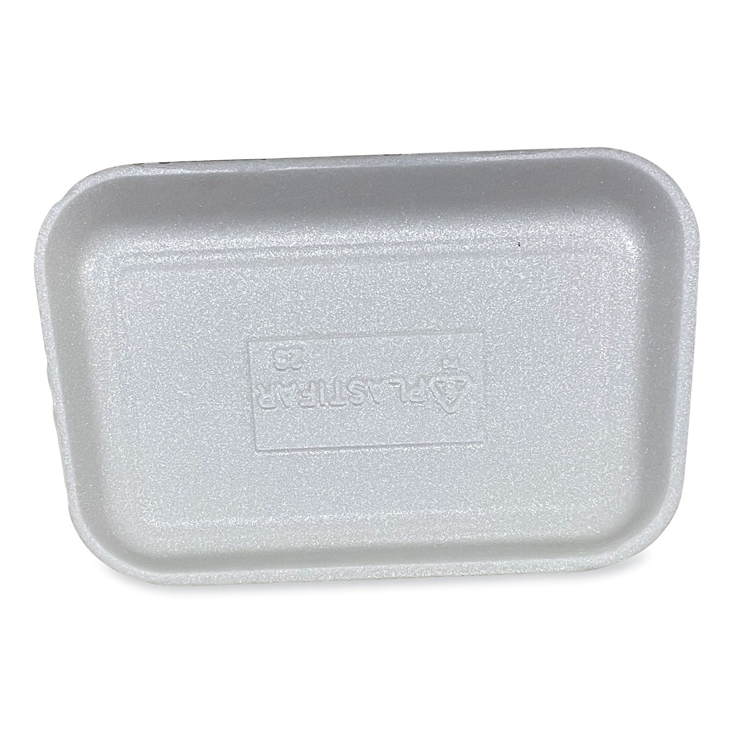 GEN Meat Trays, #2S, 8.5 x 6 x 0.7, White, 500/Carton (2SWH)