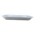 GEN Meat Trays, #2. 8.5 x 6.03 x 1.11, White, 500/Carton (2WH)
