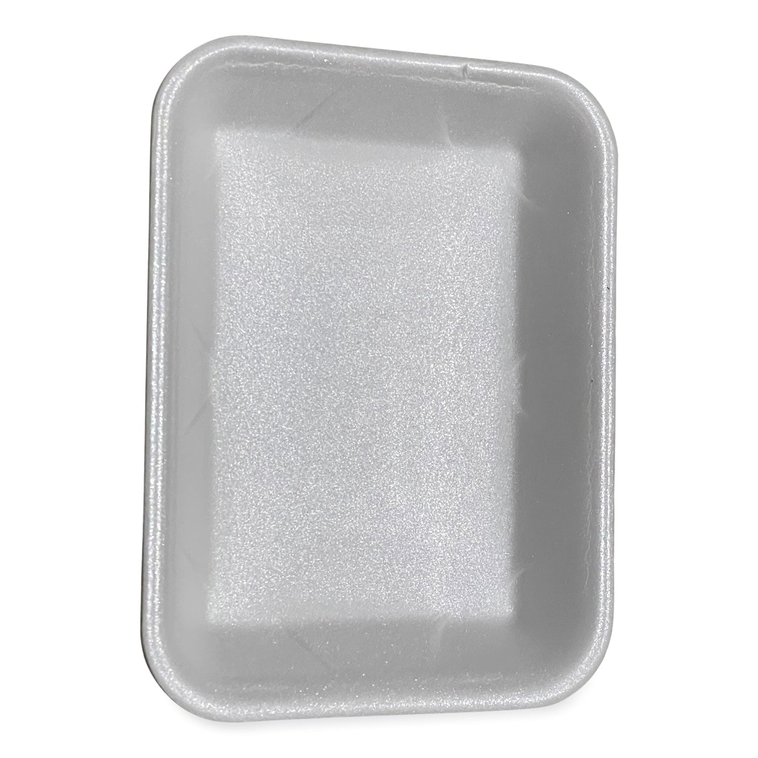 GEN Meat Trays, #4P, 9.5 x 7.19 x 1.2, White, 500/Carton (4PWH)