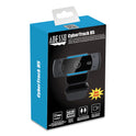 Adesso CyberTrack H5 1080P HD USB AutoFocus Webcam with Microphone, 1920 Pixels x 1080 Pixels, 2.1 Mpixels, Black