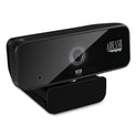 Adesso CyberTrack H6 4K USB Fixed Focus Webcam with Microphone, 3840 Pixels x 2160 Pixels, 8 Mpixels, Black