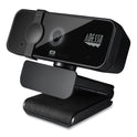 Adesso CyberTrack H6 4K USB Fixed Focus Webcam with Microphone, 3840 Pixels x 2160 Pixels, 8 Mpixels, Black