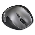 Adesso iMouse A20 Antimicrobial Vertical Wireless Mouse, 2.4 GHz Frequency/33 ft Wireless Range, Right Hand Use, Black/Granite