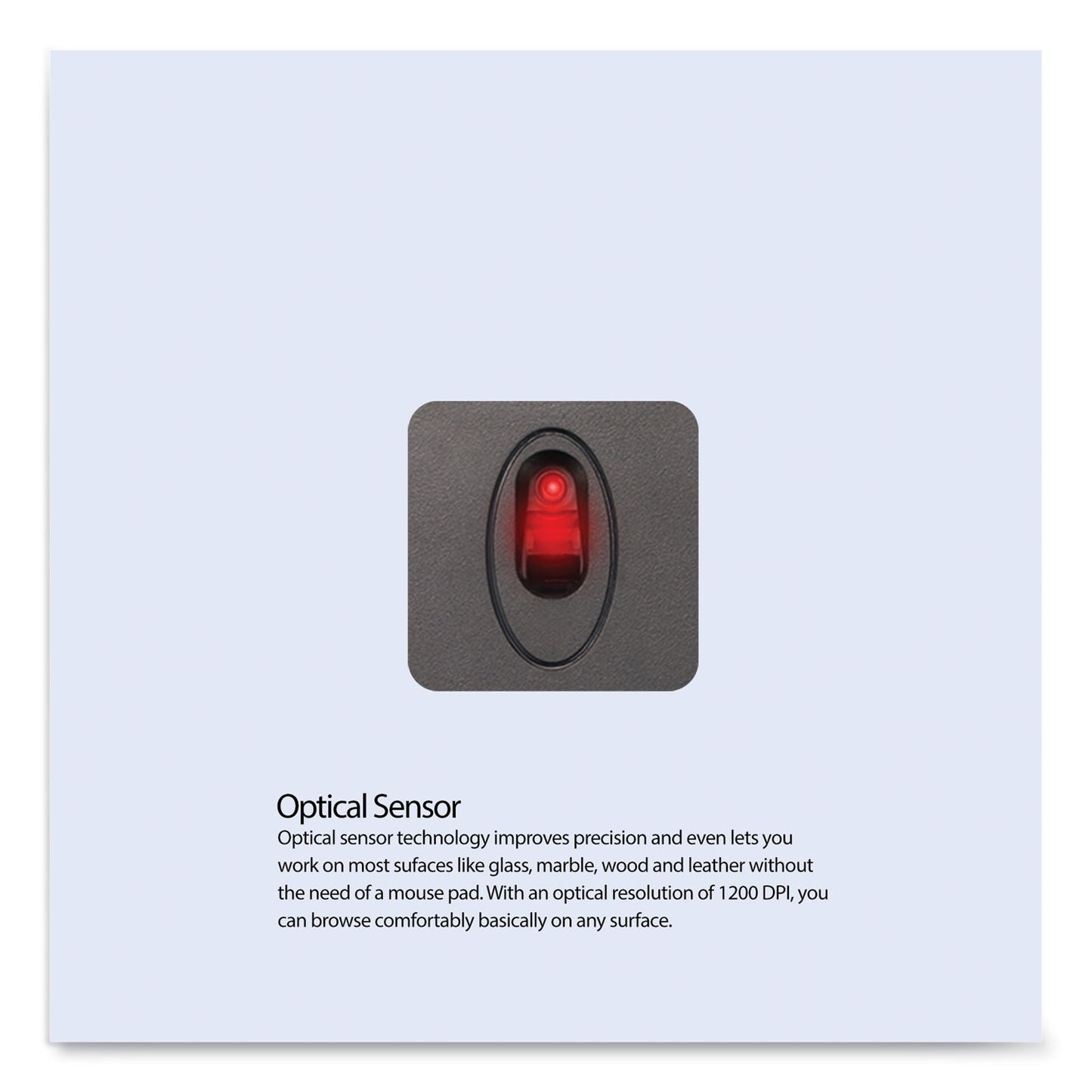 Adesso iMouse S50 Wireless Mini Mouse, 2.4 GHz Frequency/33 ft Wireless Range, Left/Right Hand Use, Black (IMOUSES50B)