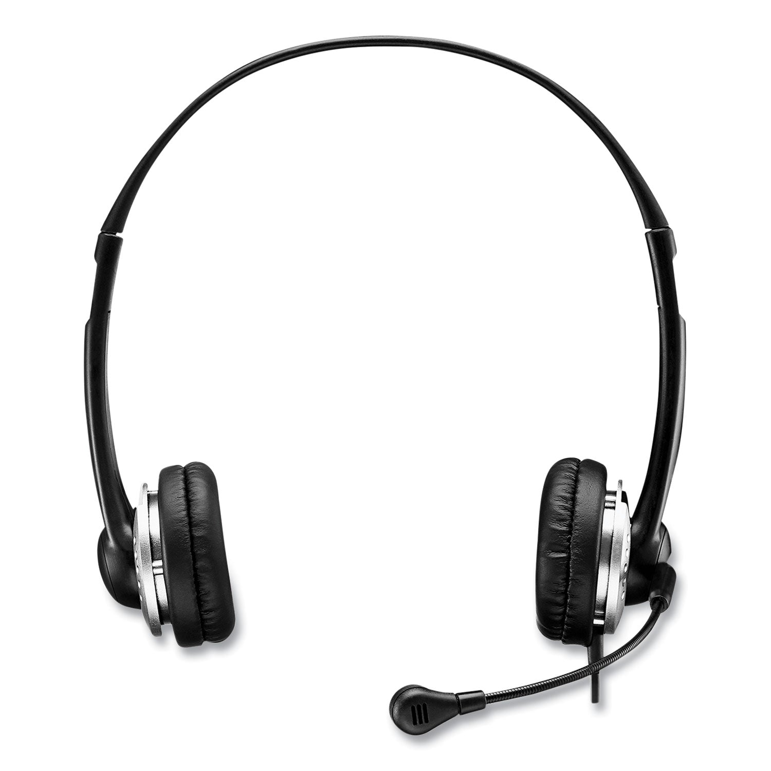 Adesso Xtream P2 Binaural Over The Head Headset with Microphone, Black